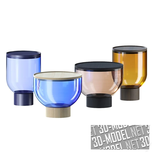 3d-модель Кофейный стол MASTEA, дизайн Matteo Zorzenoni