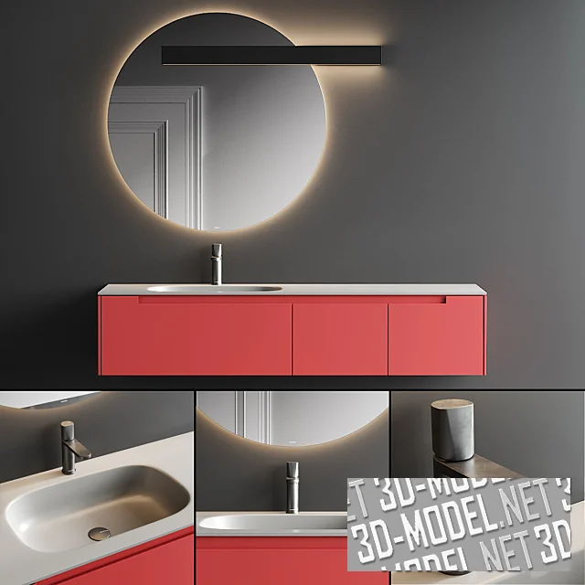 3d-модель Комплект для ванной Orma