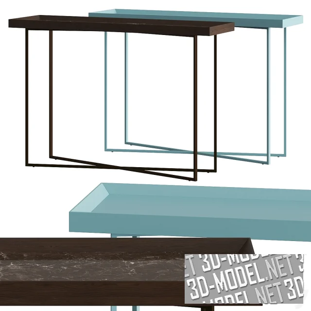 3d-модель Консольный стол Slash