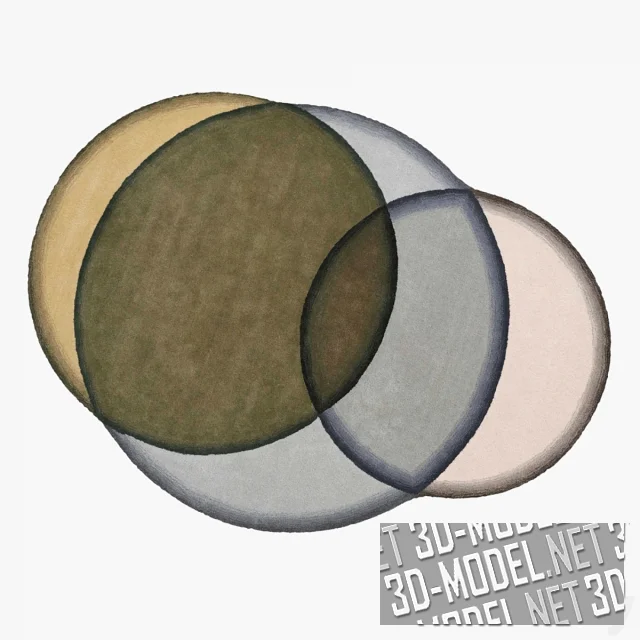 3d-модель Ковер GAN CRYSTAL