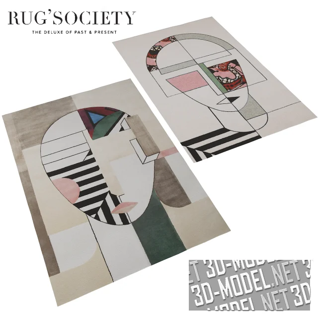 3d-модель Ковры Mira and Oscar от Rug Society