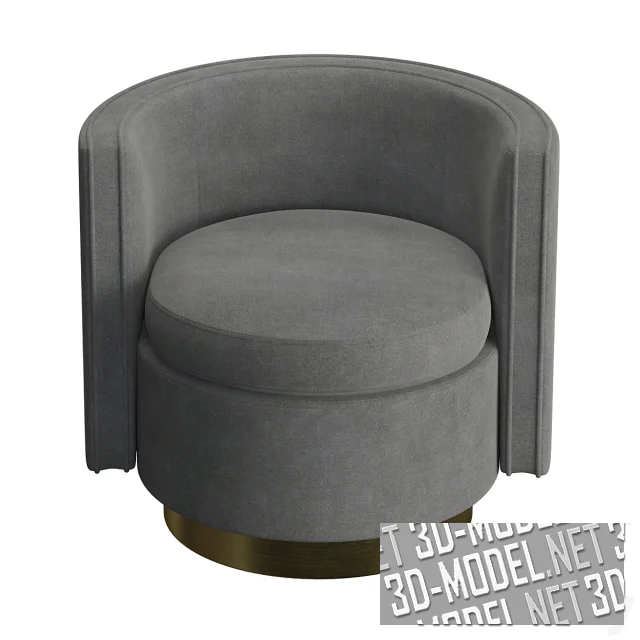 3d-модель Кресло Amanda от Eichholtz