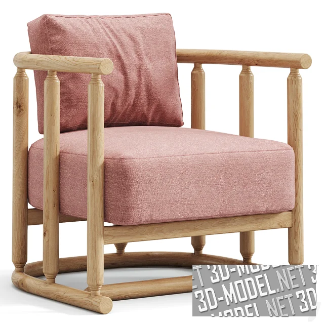 3d-модель Кресло Bene от Sixpenny