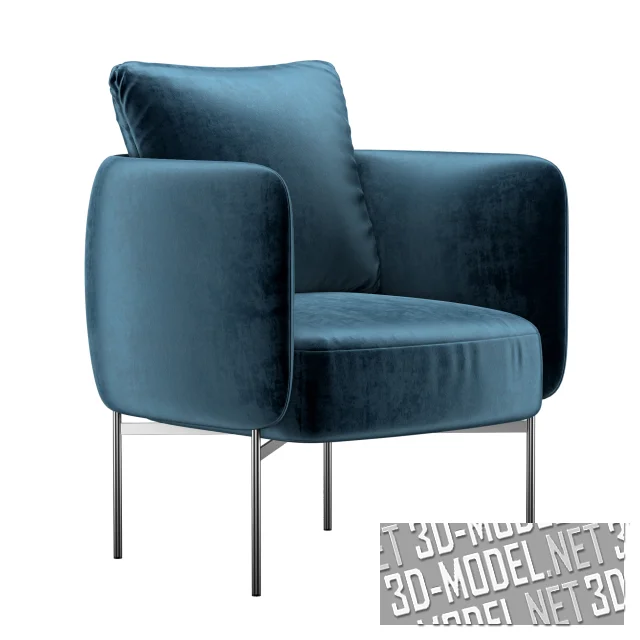 3d-модель Кресло Bonnet Club от Adea