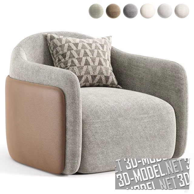 3d-модель Кресло Caris от SUNPAN