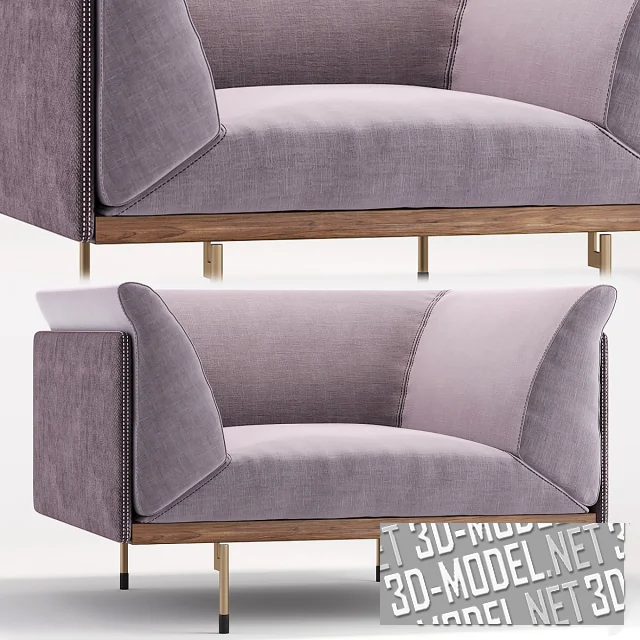 3d-модель Кресло Corio от ENNE