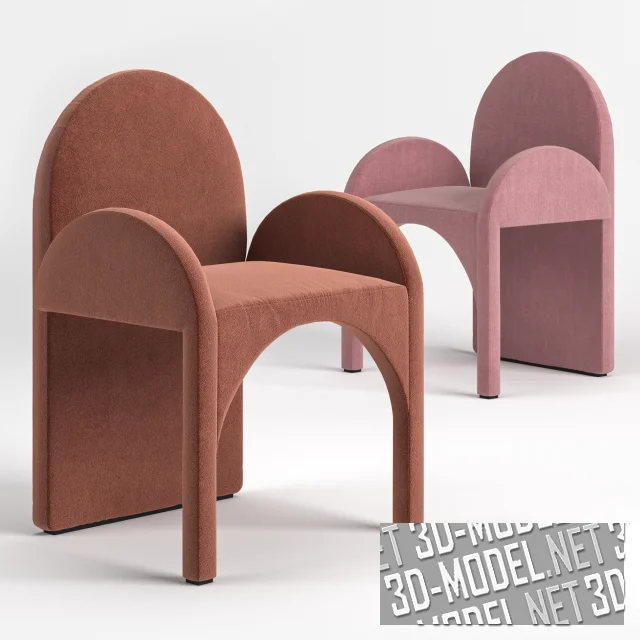 3d-модель Кресло Cuff Arc от Cuffstudio