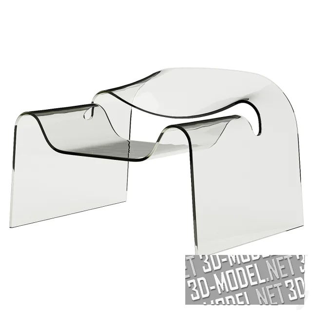 Кресло Ghost от Cini Boeri для FIAM