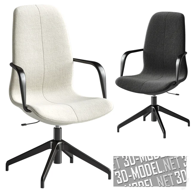 3d-модель Кресло Gunnared, 2 цвета