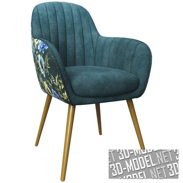 3d-модель Кресло Paare (Lavanya Decor)