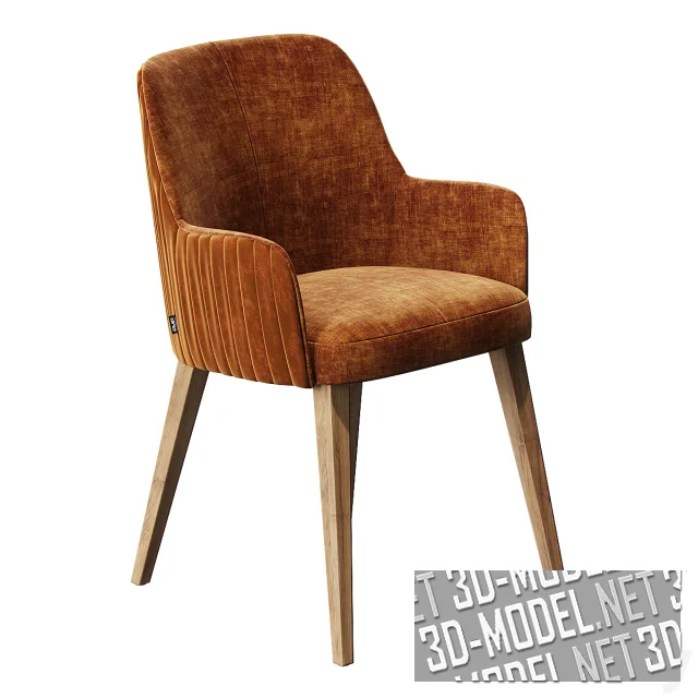 3d-модель Кресло Plisse от PMP