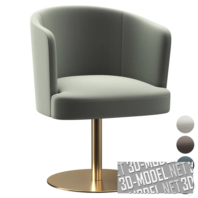 3d-модель Кресло Revy Made, 4 цвета