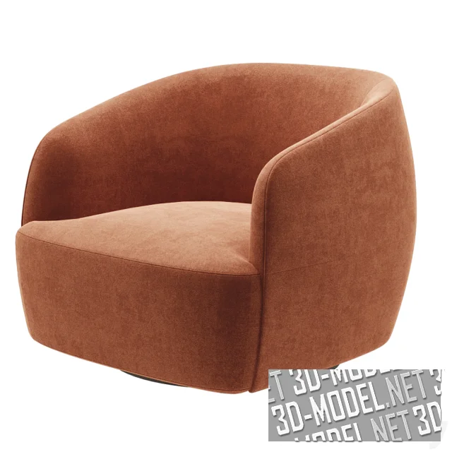 3d-модель Кресло Sumo Holly Hunt