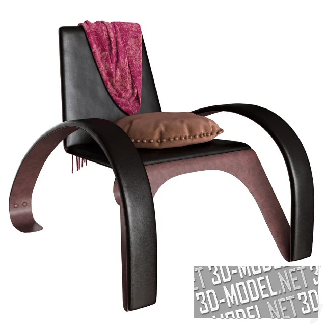 3d-модель Кресло TrackDesign Kriva