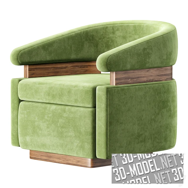 3d-модель Кресло Vienna Way от Marmol Radziner