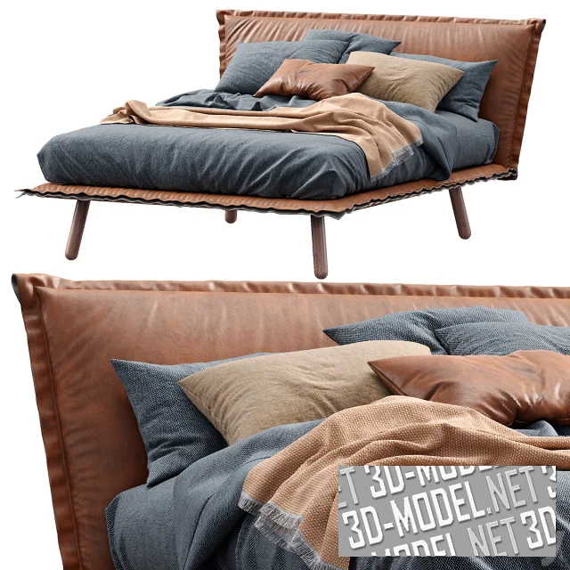 3d-модель Кровать Aladino от Pianca