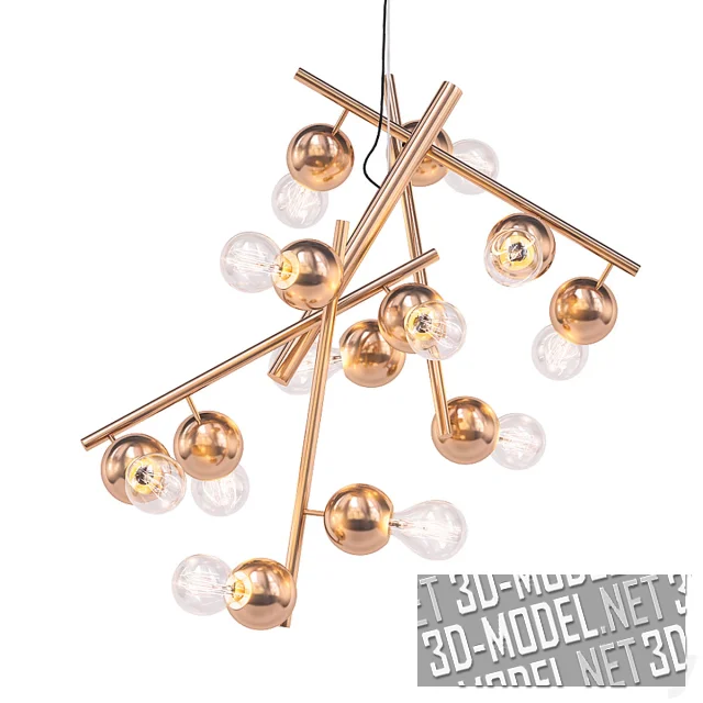 3d-модель Люстра Galaxy от Brand van Egmond