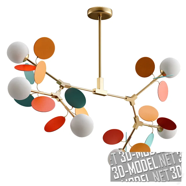 3d-модель Люстра Matisse от Lampatron