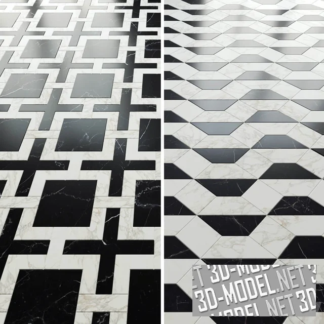 3d-модель Мраморная плитка Madique Factory