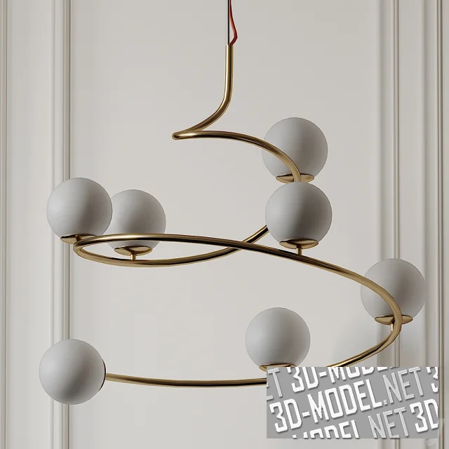 3d-модель Подвес КАРКАСЕ CURL