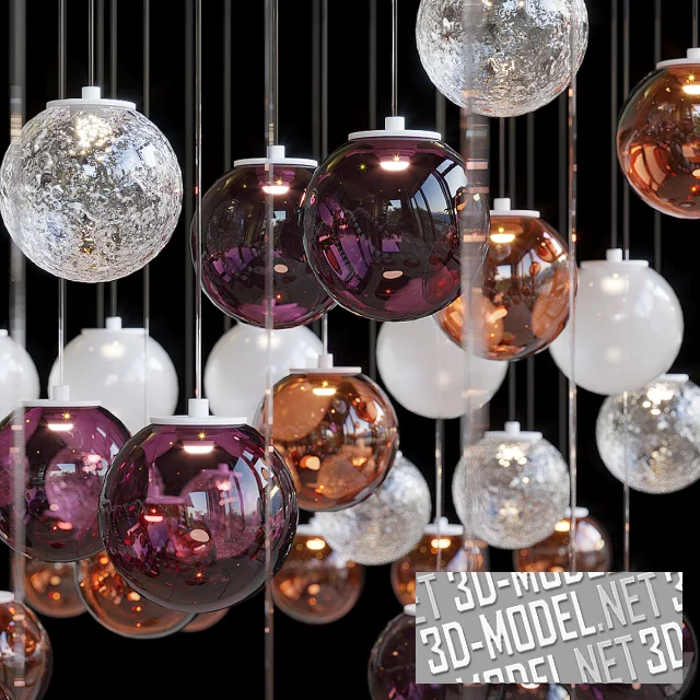 3d-модель Подвесной светильник Hangers Handle