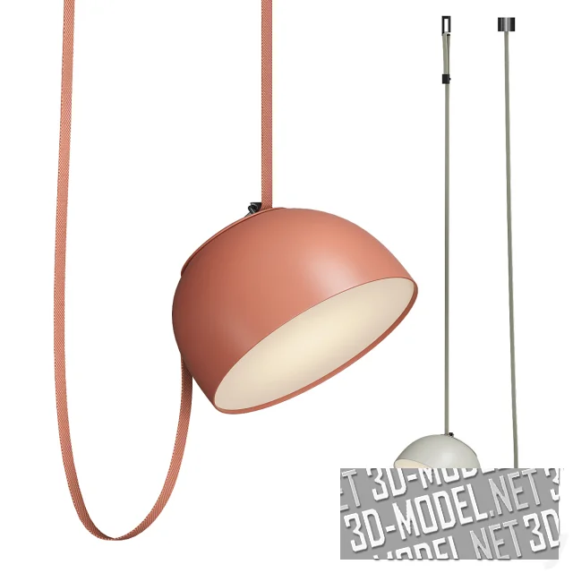 3d-модель Подвесной светильник Plus Minus Single от Vibia