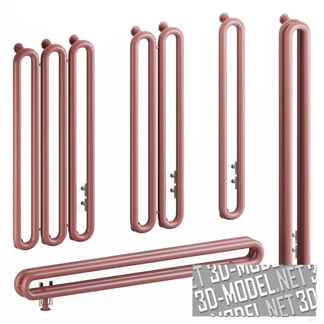 3d-модель Радиатор Antrax Tubone