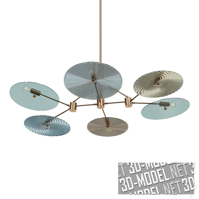 Шестирожковая люстра Constellation