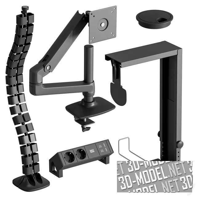 3d-модель Современное настольное оборудование