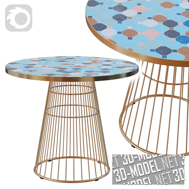 3d-модель Стол Elsa от La Forma