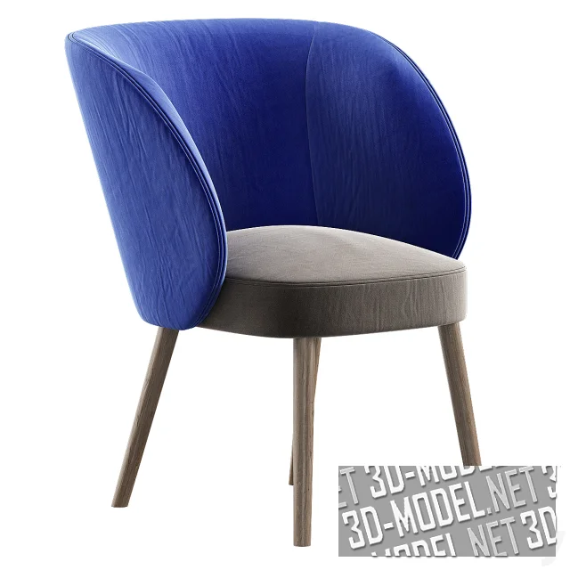 3d-модель Стул Livoni KYOTO