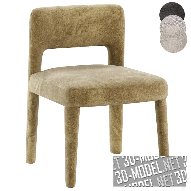 3d-модель Стул Nico от Burke Decor