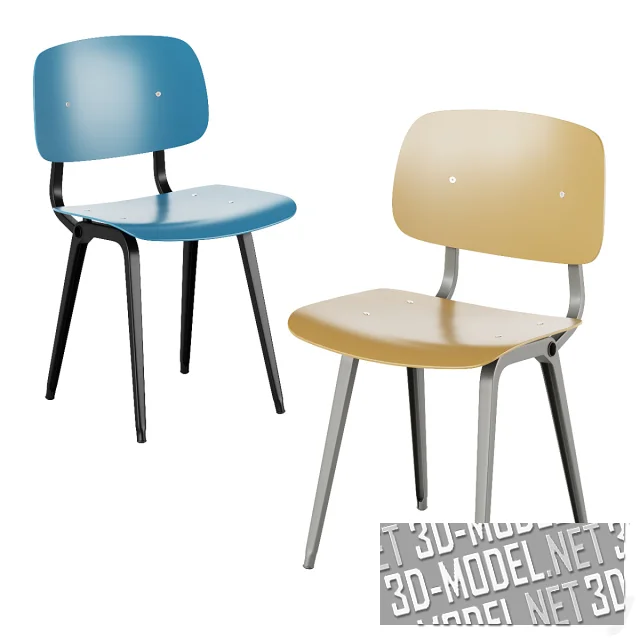 3d-модель Стул Revolt от HAY