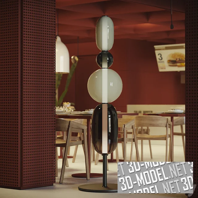 3d-модель Торшер от Bomma – PEBBLES