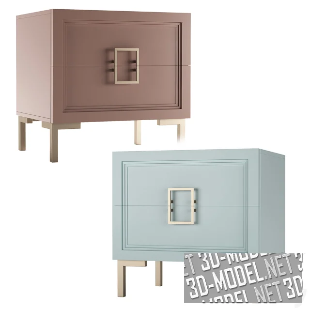 Тумба Dolce в пастельных тонах