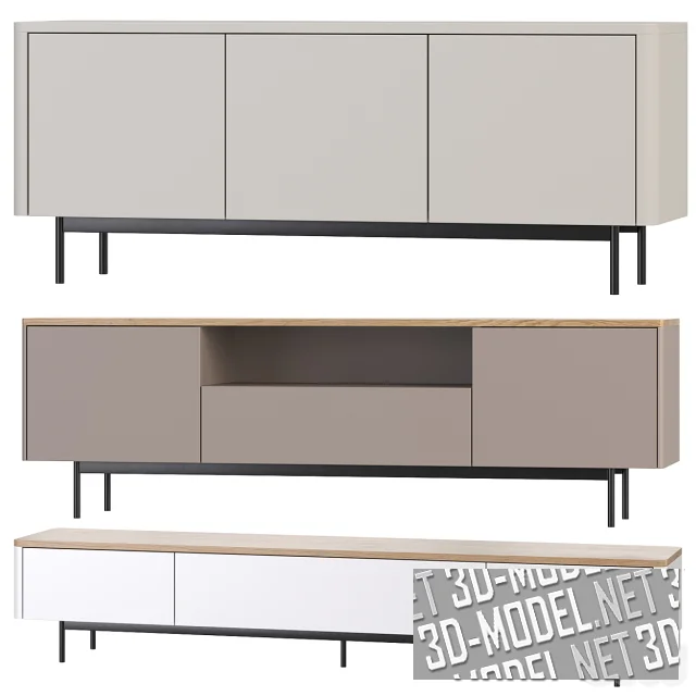 3d-модель Тумба Luna Оsobica