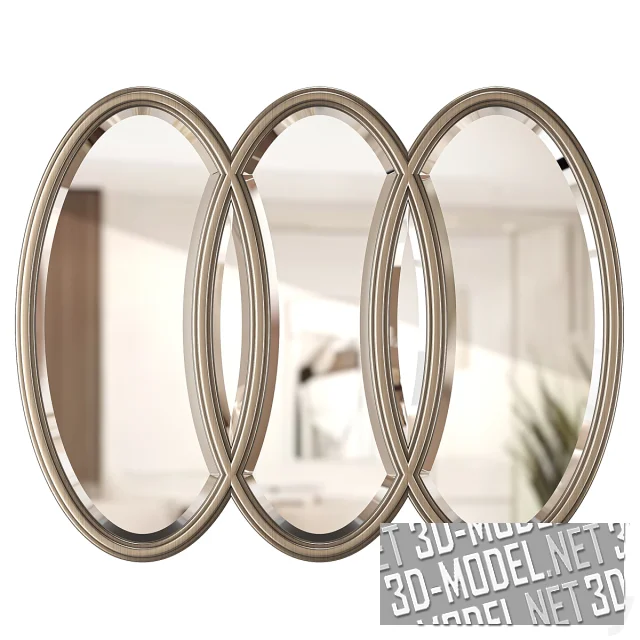 3d-модель Зеркало Oxford от Caracole