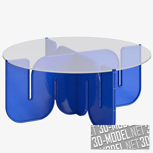 3d-модель Журнальный столик Wave от Bend Goods