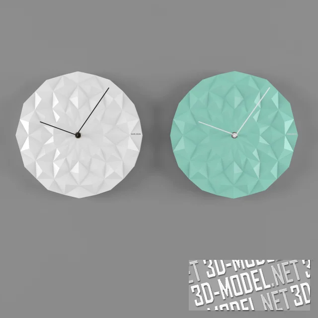 Часы Karlsson Facet, 2 цвета