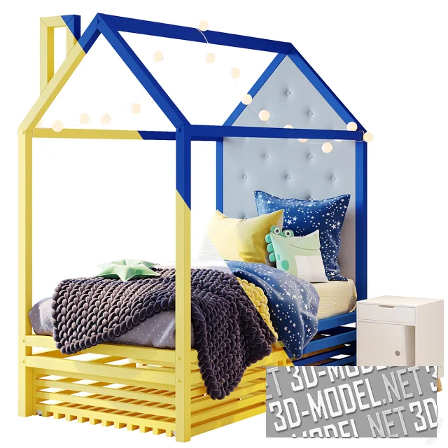 Детская кровать-домик от DoodyWoody