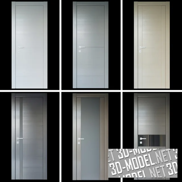 3d-модель Двери из коллекции Premio от Alexandrian
