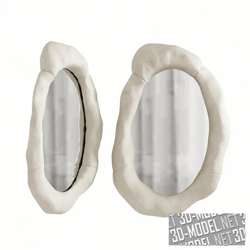 Фигурное зеркало в раме от Garicova