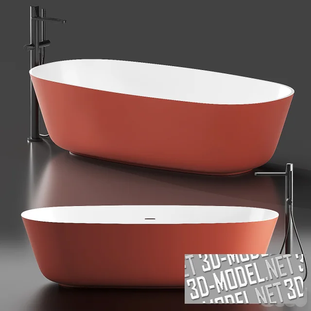 3d-модель Итальянская ванна Baia