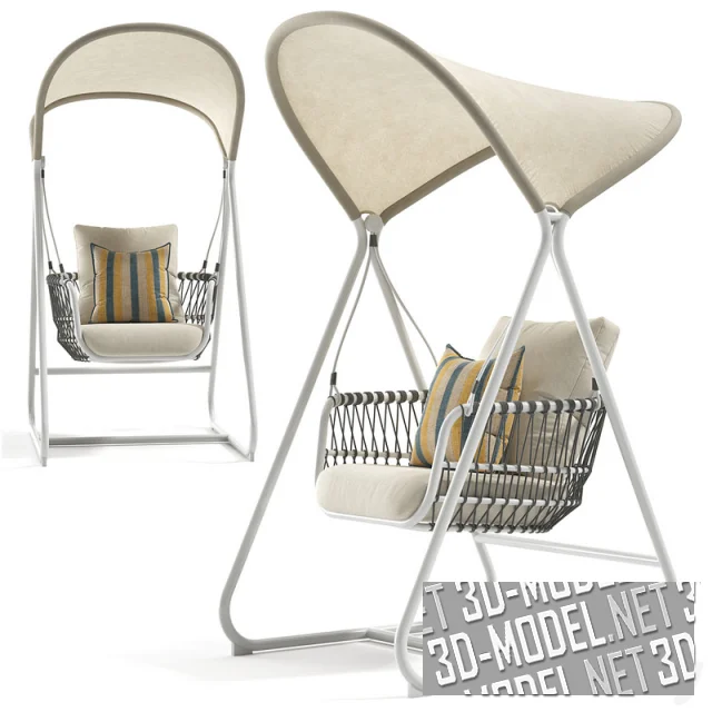 3d-модель Качели GEMMA PIKE от SNOC