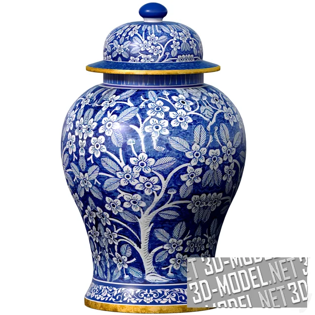 3d-модель Керамика в китайском стиле