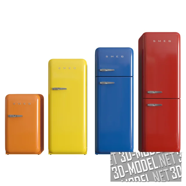 3d-модель Холодильники FAB от Smeg