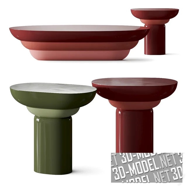 3d-модель Кофейный столик Babka от Popus Editions