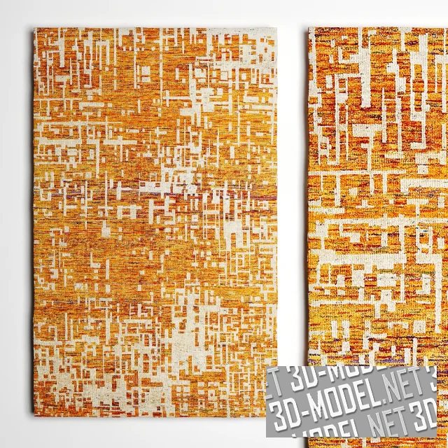 3d-модель Ковры из коллекции Celosia от Crate&Barrel