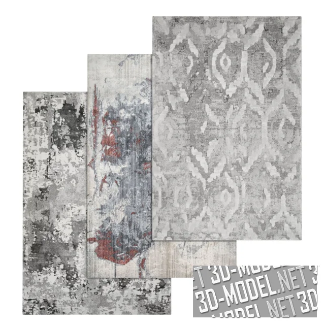 3d-модель Ковры в рустикальном стиле