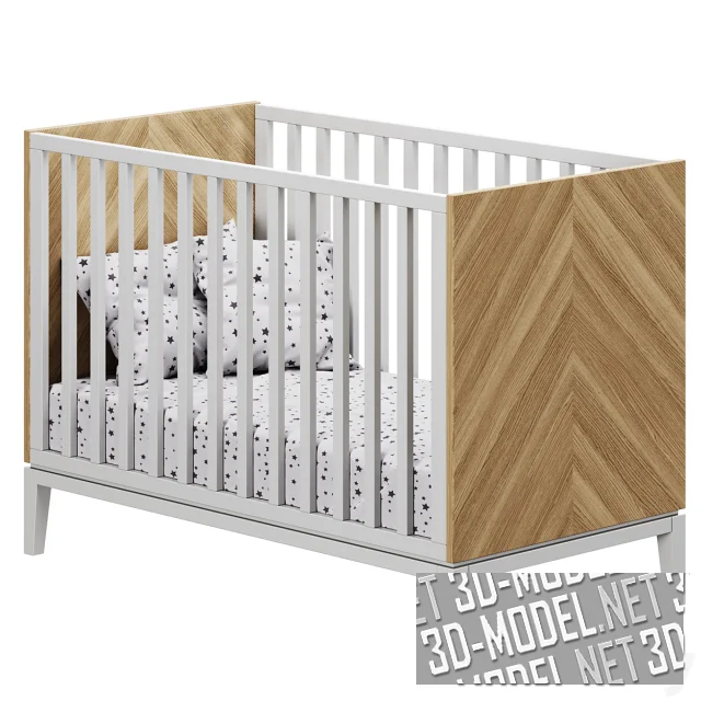 3d-модель Кровать Fjord Ellipse